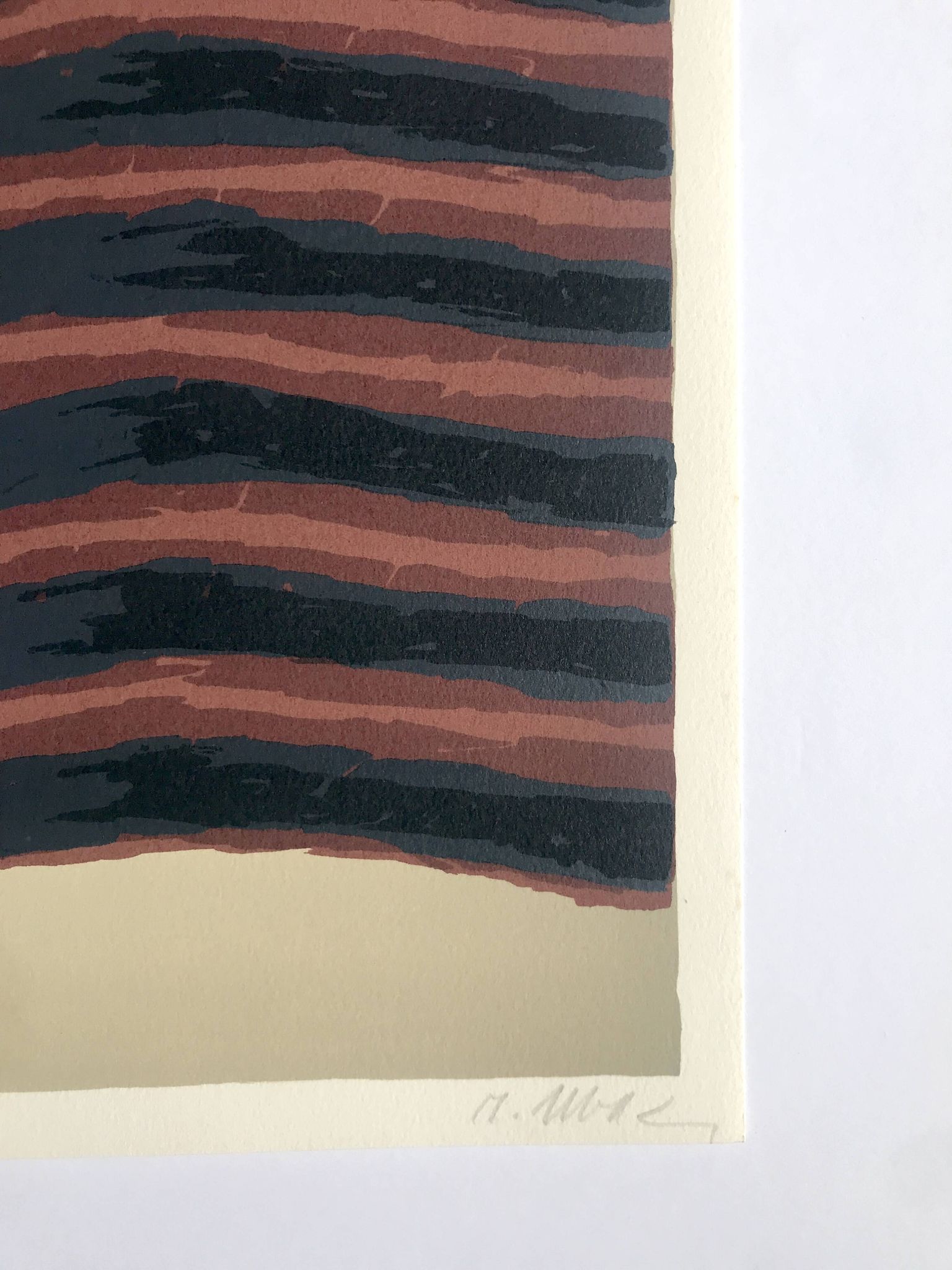Raoul UBAC, The Earth IV, 1978: Original lithograph signed in pencil.