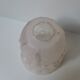 Vintage molded art deco glass lamp globe
