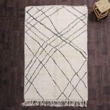Abstract Berber carpet 150x250 cm