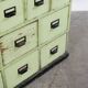 Industrial vintage drawer cabinet apothecary cabinet chest of drawers