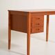 Scandinavian teak desk with sliding drawers, 1960s