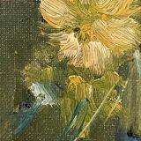 Tableau de fleurs  ancien