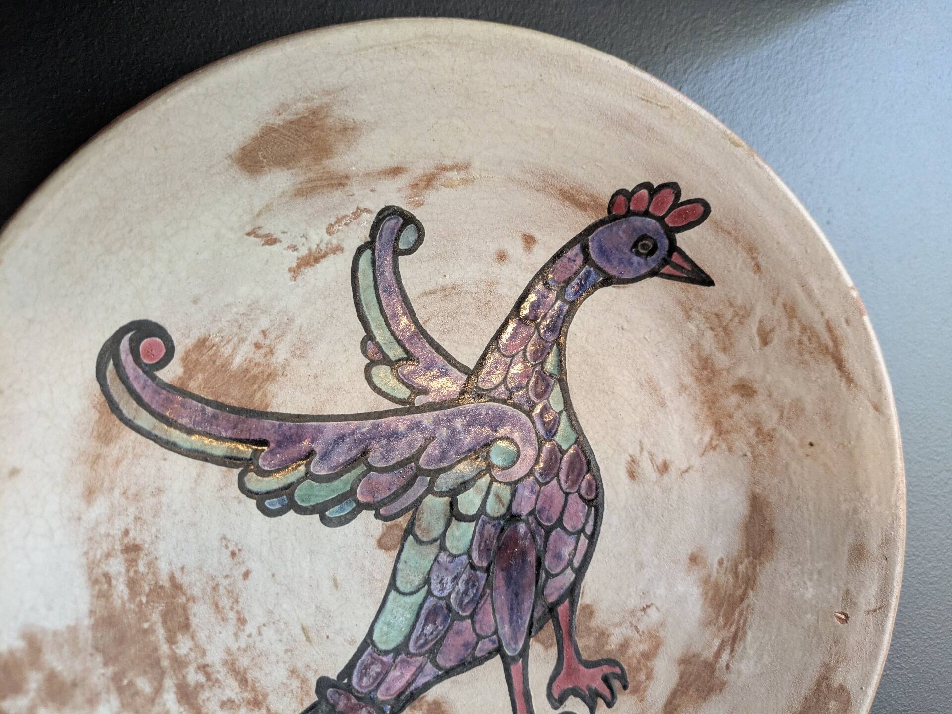 Plate "St Cannat", 1950s-60s