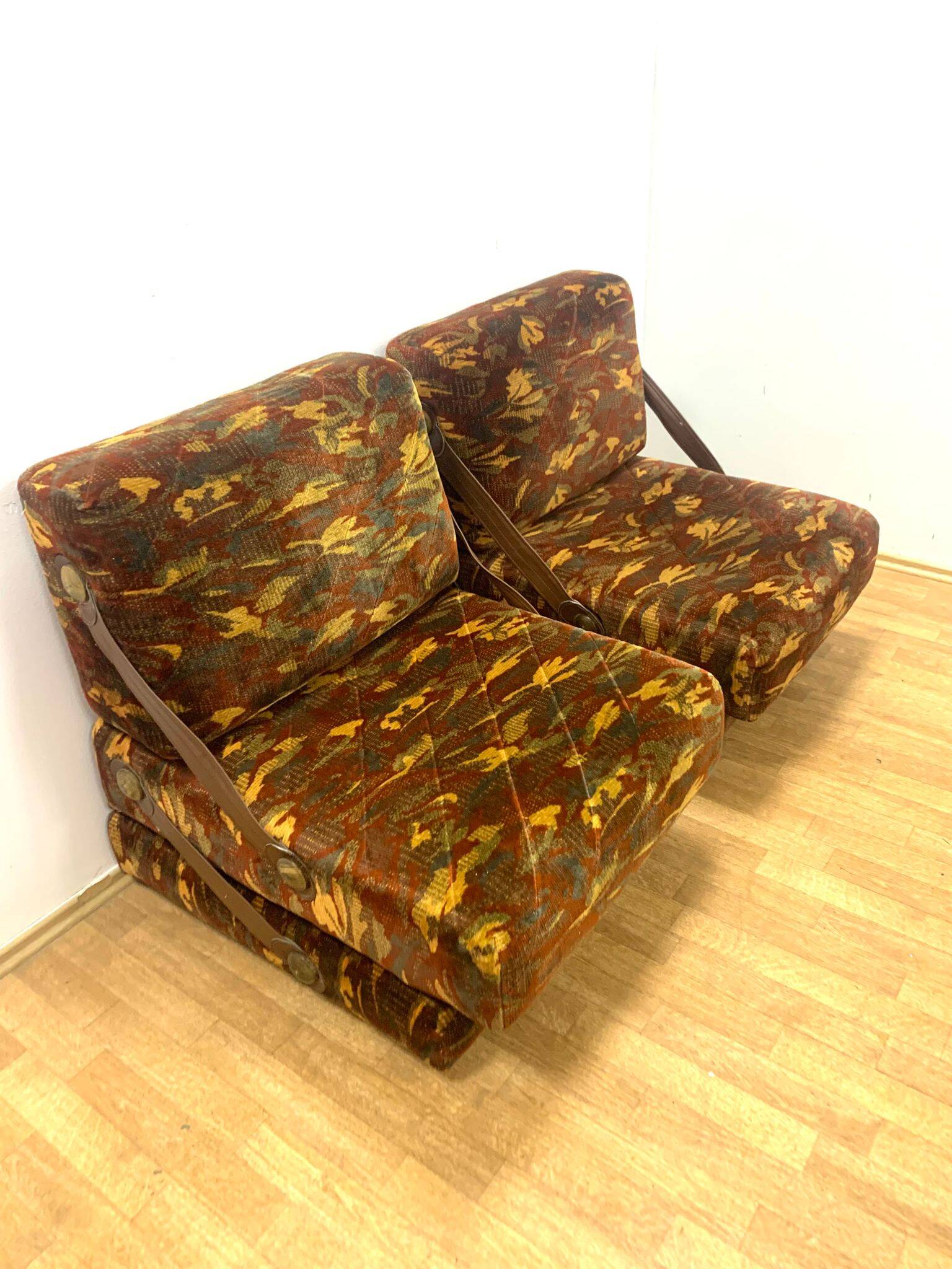 Fauteuils rétro, Tchécoslovaquie, années 1970 (lot de 2)