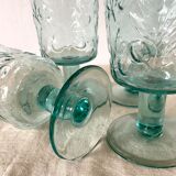 Coloured stemmed lenses