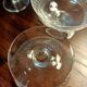 9 coupes a champagne baccarat années 20