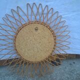 Mirror sun rattan 40cm
