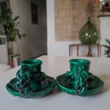 2 candle holders Vallauris