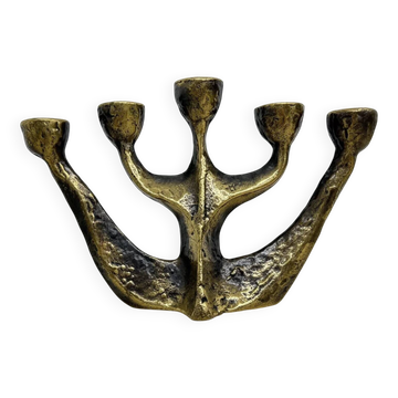 Brutalist candle holder by Horst Dalbeck, 1970s, Germany