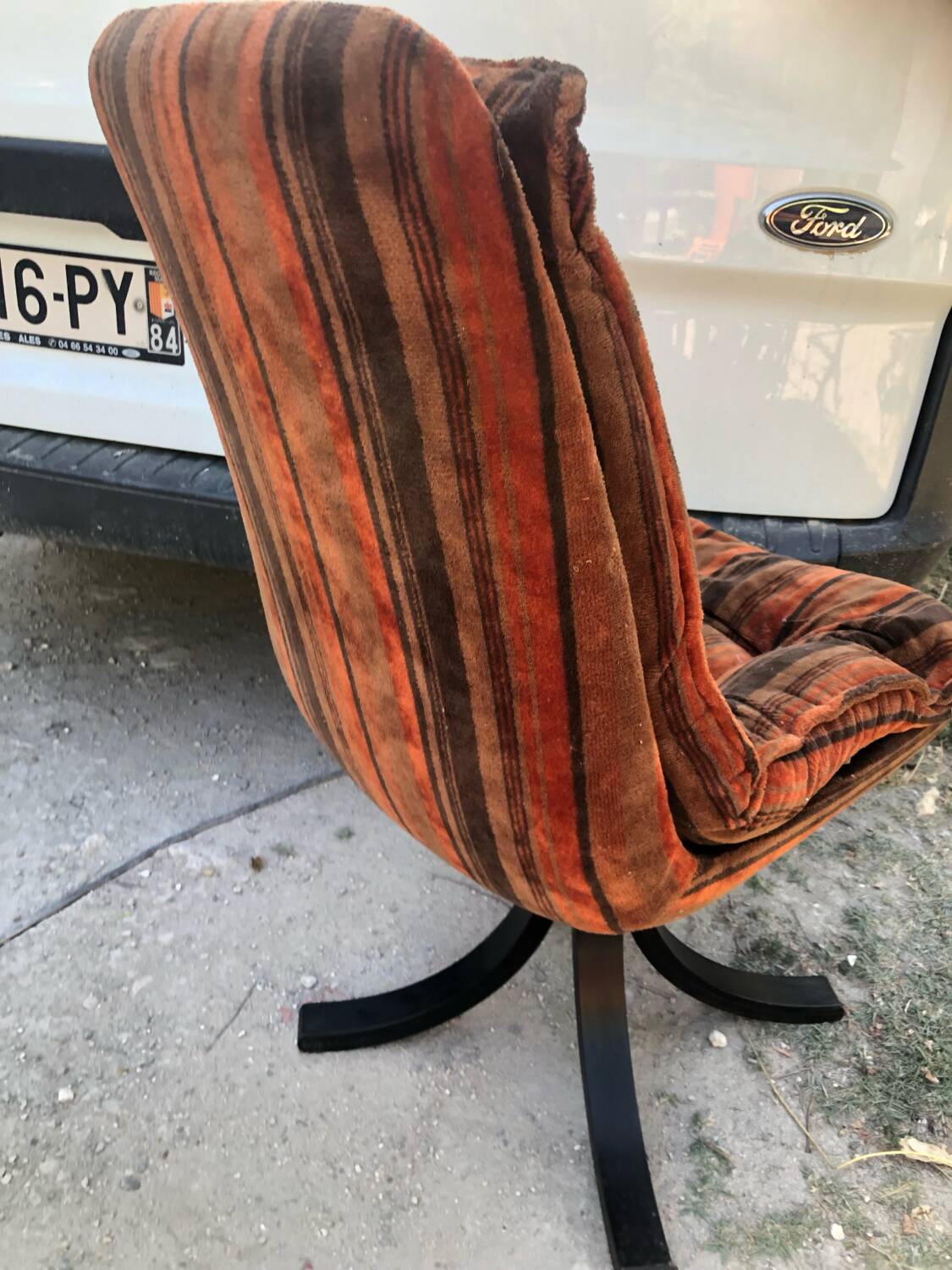 Set of 6 chairs year 1980