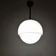 Vintage opaline pendant lights 1950s