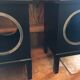 Black bedsides