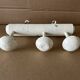 Antique wooden wall-mounted coat rack