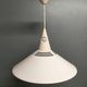 Brilliant luminaires - Vintage pendant light in white lacquered metal - 80s