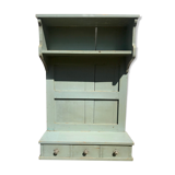 Patinated wooden kitchen end