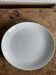 3 assiettes en porcelaine blanches Saturnia