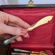 Silver and vermeil dessert service - Rococo style (12 pieces)