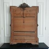 Ancient mirror with pediment 81x122cm