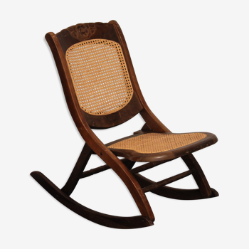 Rocking-chair pliable