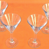 1970s Set of 4 cocktail glasses...