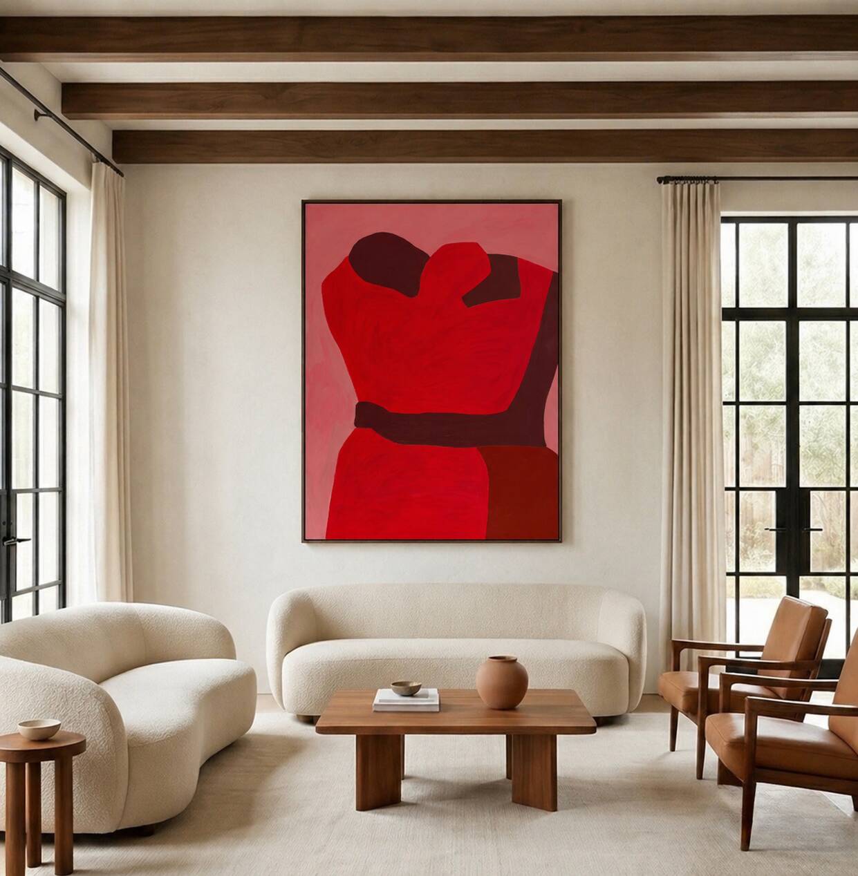 Canvas painting "close to you" 100x80cm signed Bodasca