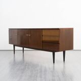 Vintage enfilade, dark walnut, restored, 220cm