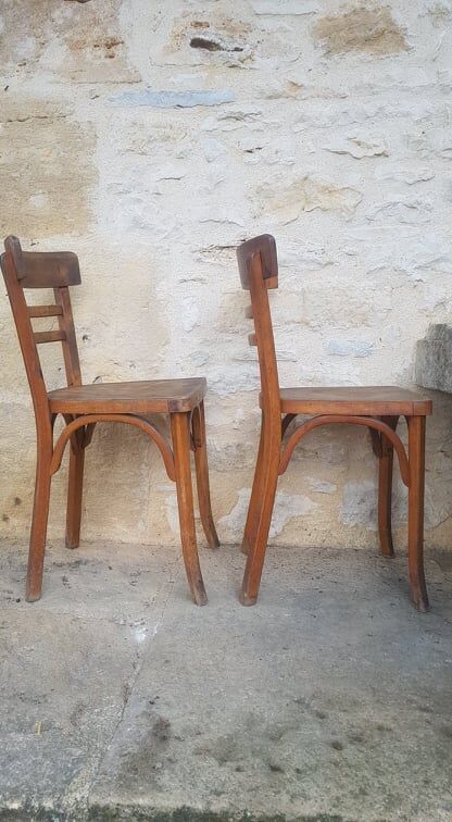 Set of 2 chairs bistrot baumann