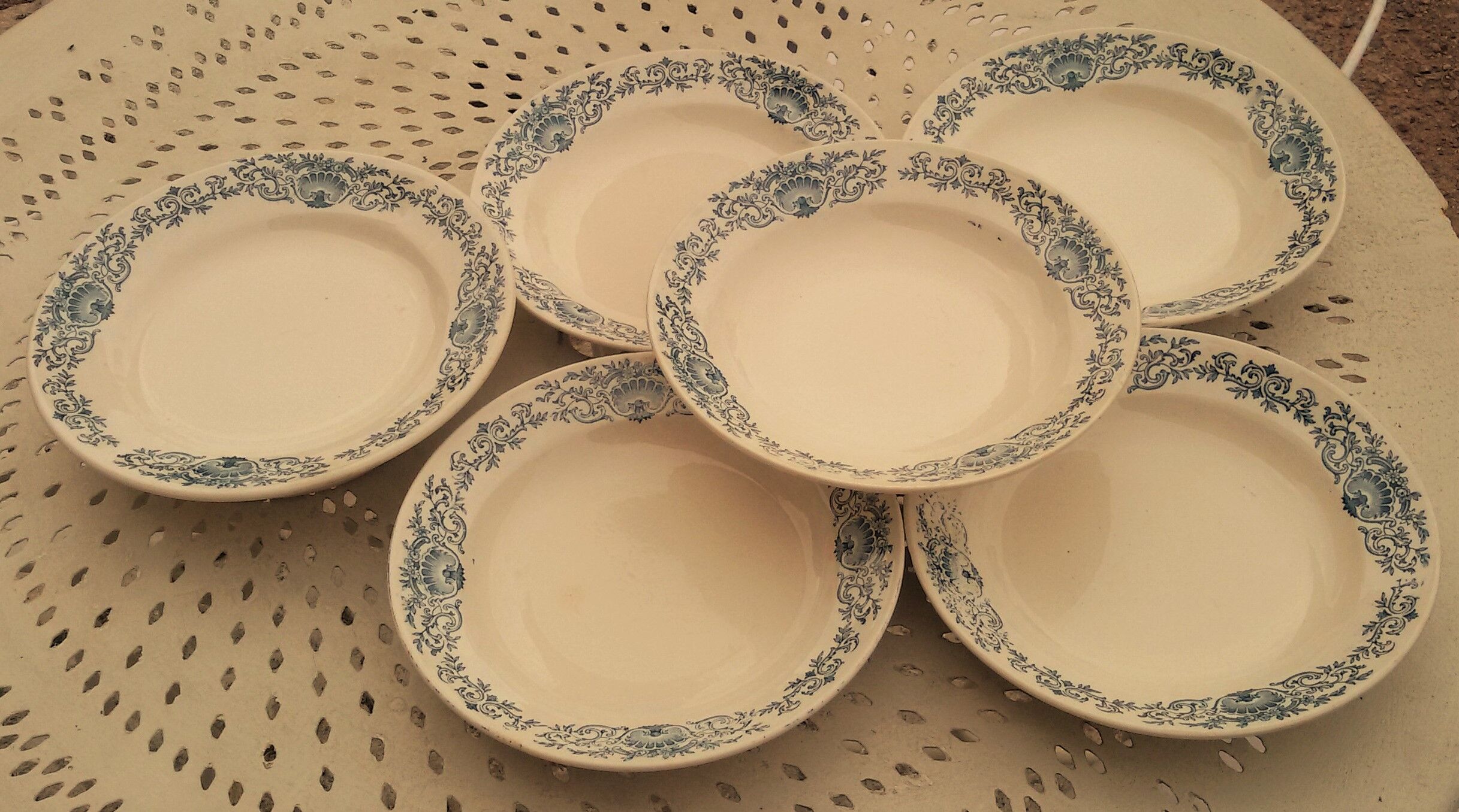 Lot plates 5 dig + door beggars
