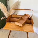 Vintage worker compass feet