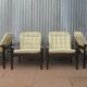 Lounge Easy Chairs by Bror Boije for Dux Miljo Expo, Sweden 1980s, Set of 4