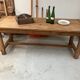 Ancienne table de ferme en chêne