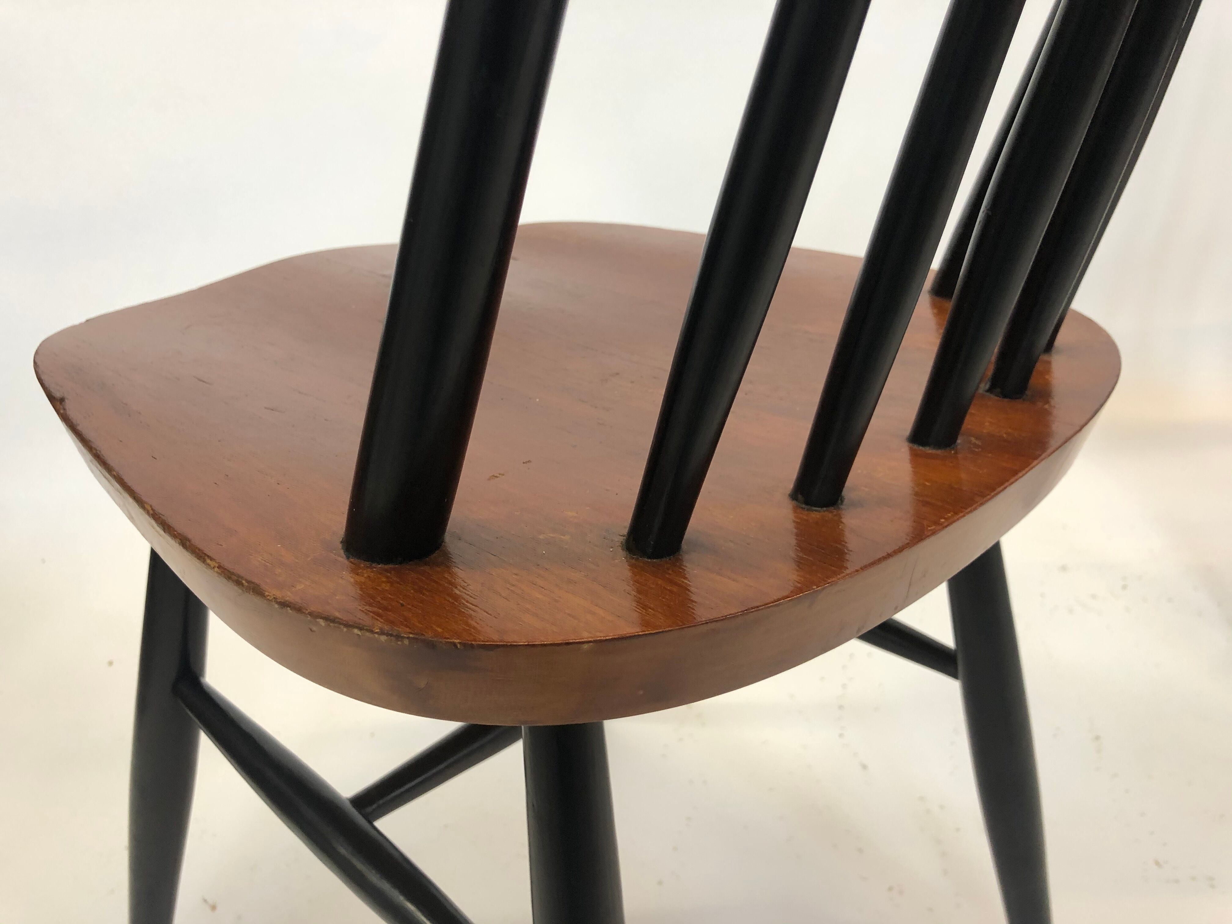 Set of four chairs