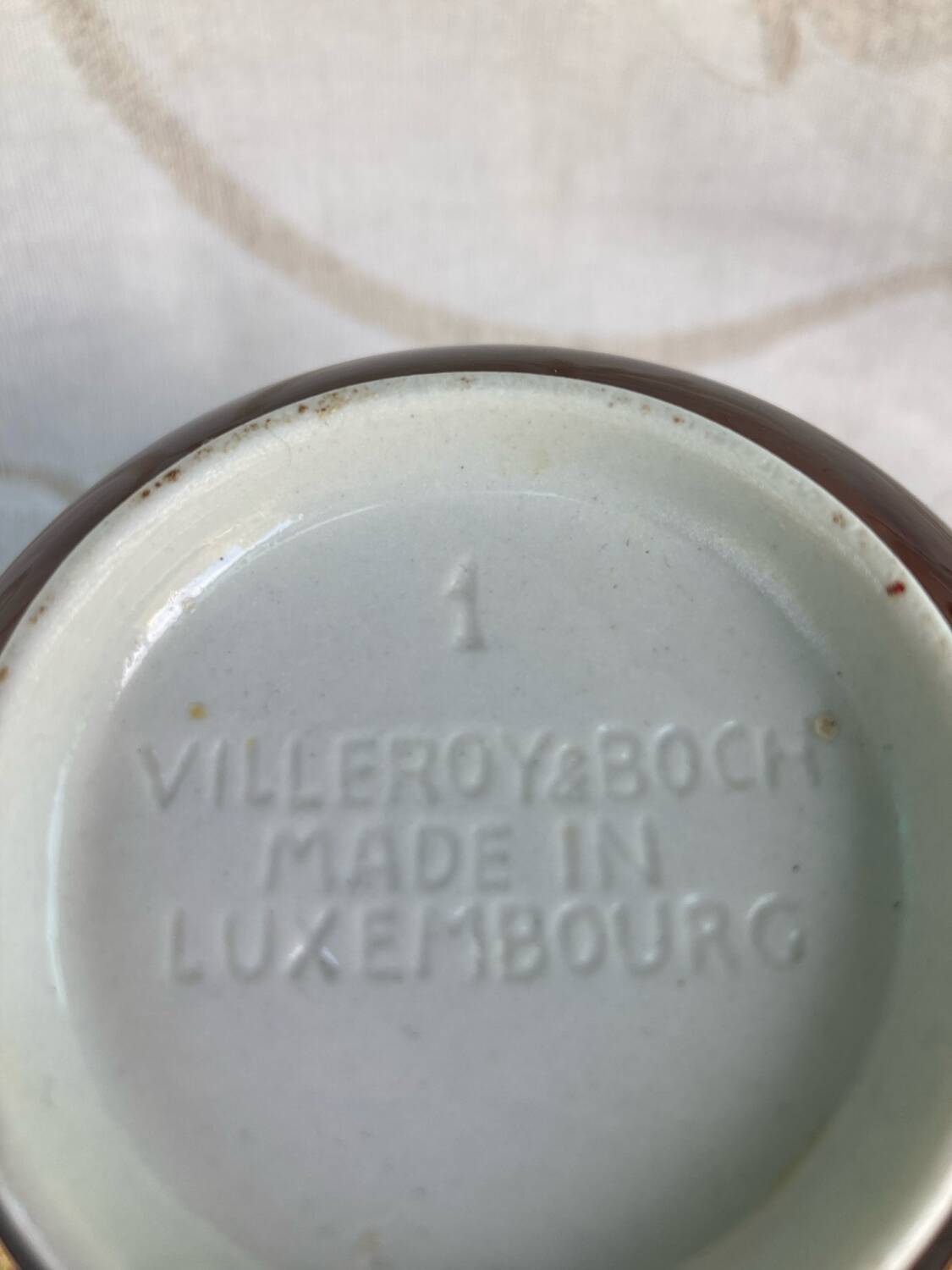 Sugar bowl Bistrot Villeroy and Boch Made in Luxembourg