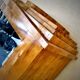 Birch plywood exhibition library, Biedermeier style, XI