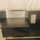 Sideboard, black lacquered and brass Hi-fi unit by Roche Bobois, circa 1970