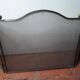 3-panel iron chimney fire screen