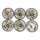 Boch La Louvière patterned plates
