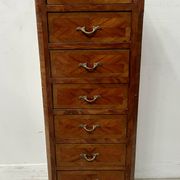 Louis XV style seven-day chest in rosewood veneer, 20th century