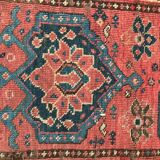Tapis ancien Beshir afghan fait main 197x396 cm