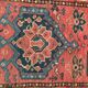 Tapis ancien Beshir afghan fait main 197x396 cm