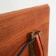 Folding teak table, Italian design, 1970s, made in Italy