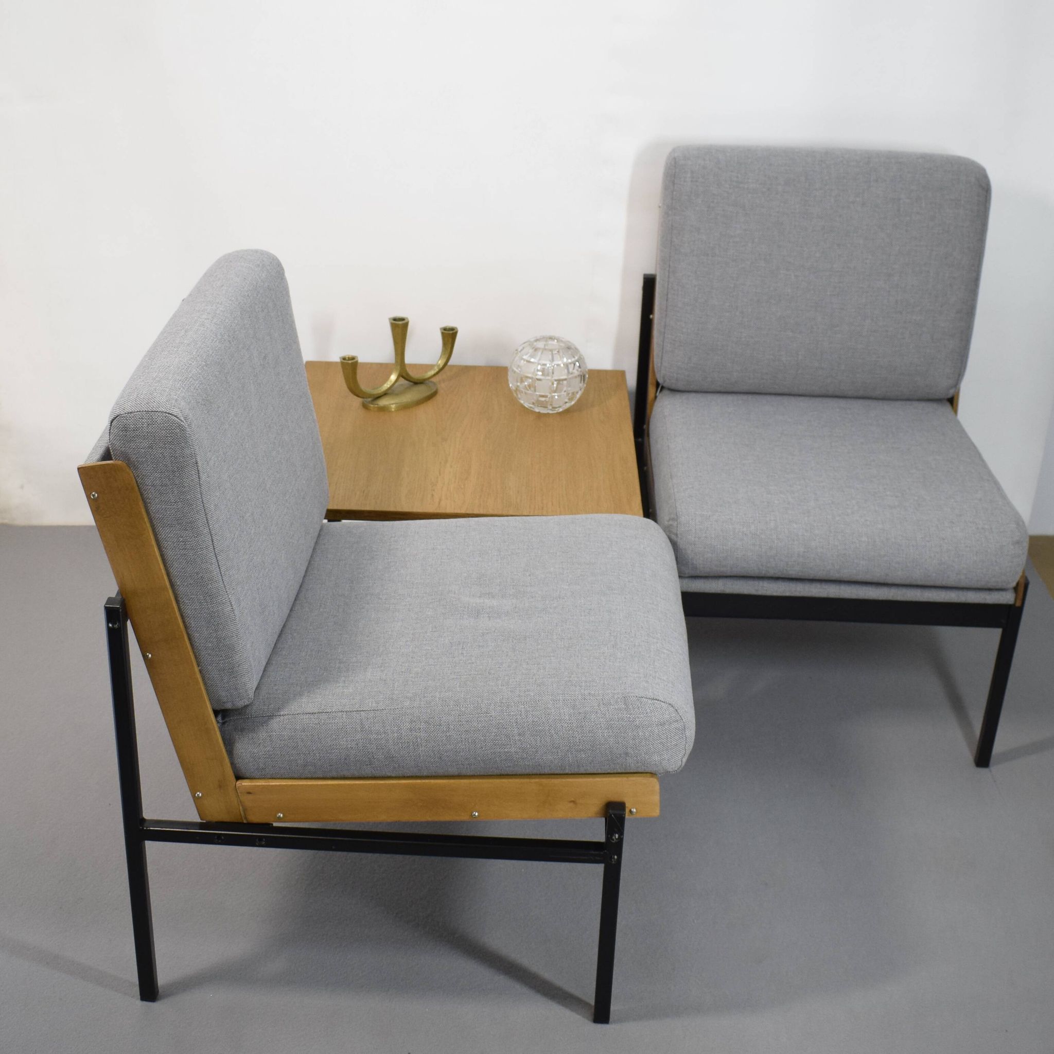 Fauteuils, chauffeuses de salon vintage, 1960