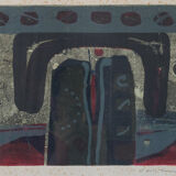 Abstract Composition - Etching and Aquatint on Paper