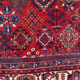 Large handmade former Persian Joshaghan rug 242x335 cm