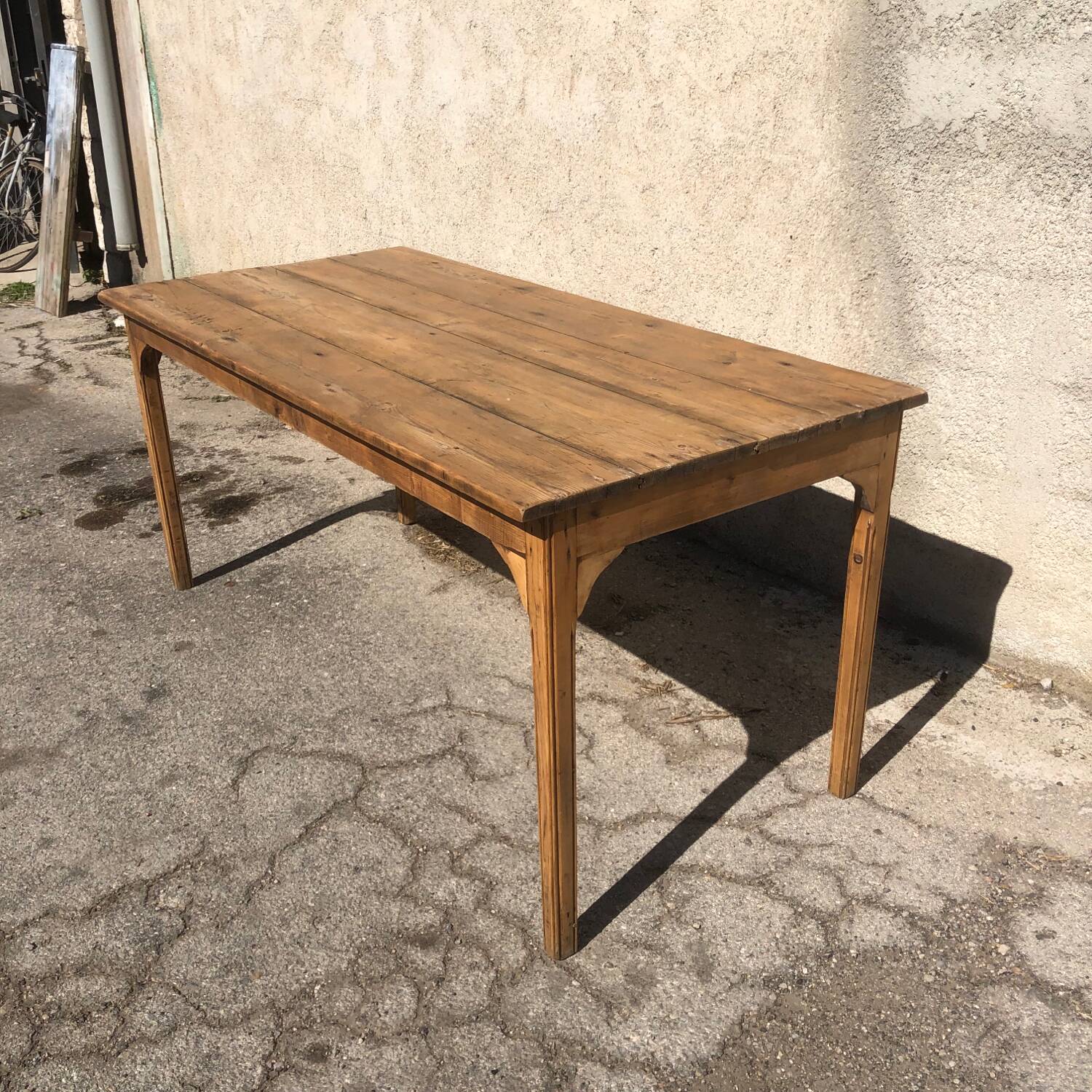 Antique dining table