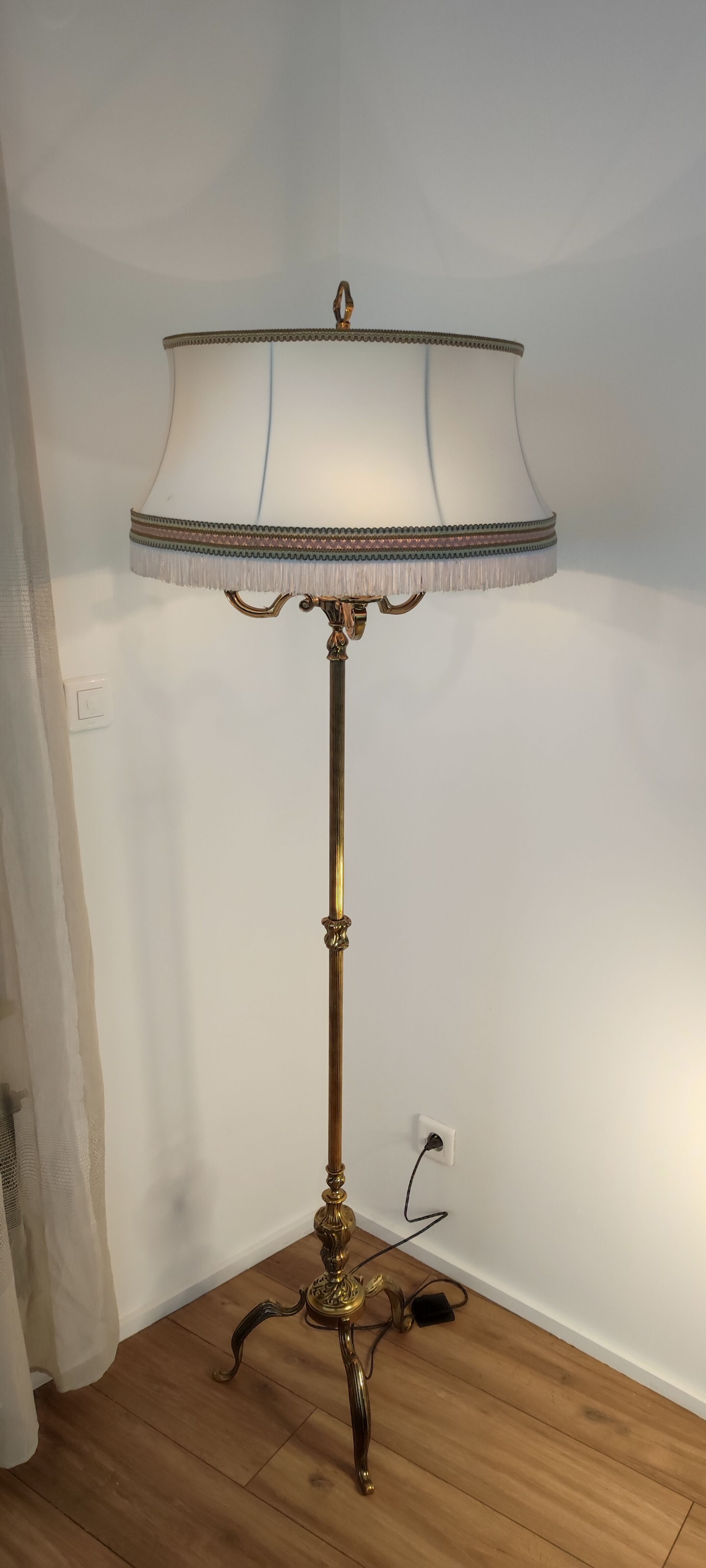 Floor lamp hot water bottle louis xv style