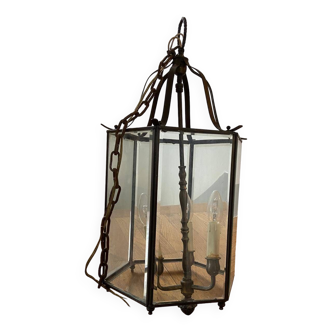 Large Georgian Art Lightning Lantern