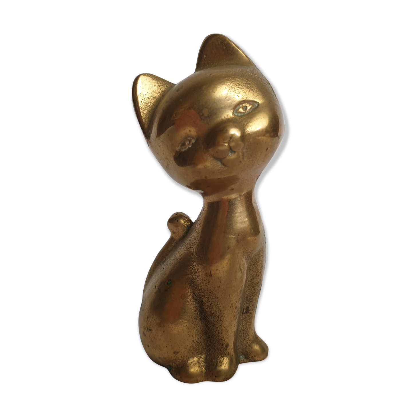 Brass cat