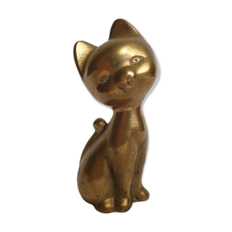 Brass cat