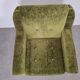 Mid-Century Czechoslovak Green Plush Armchair, 1970s